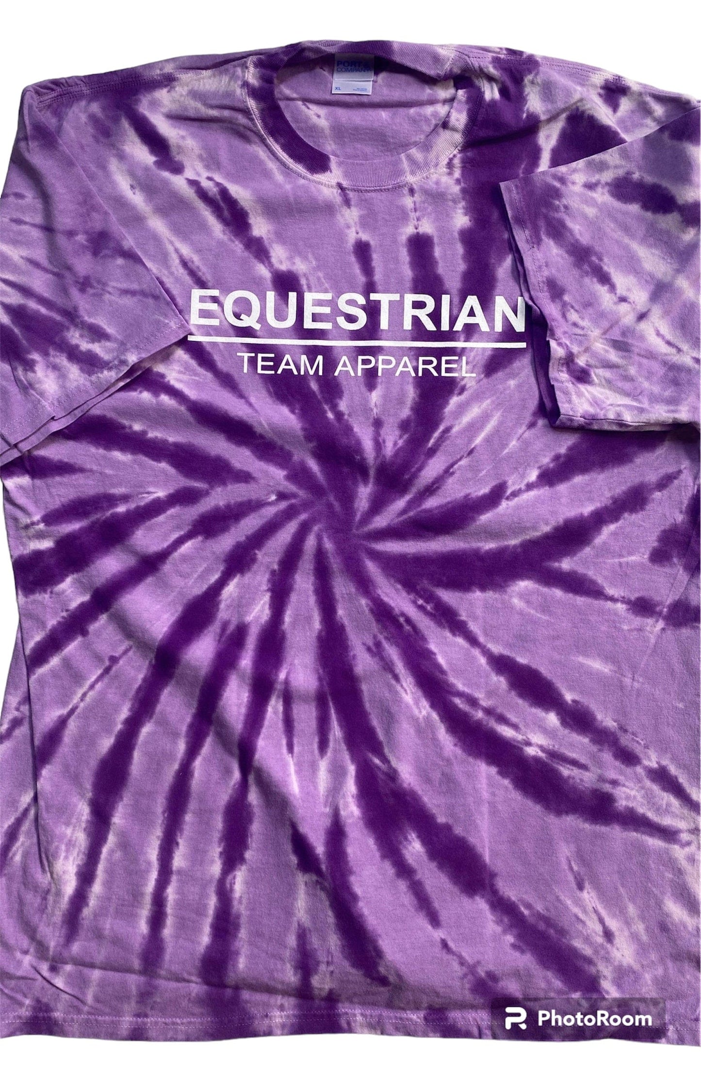 ETA T-Shirts XL / Purple Equestrian Team Apparel- Tie Dye T-Shirt (Youth) equestrian team apparel online tack store mobile tack store custom farm apparel custom show stable clothing equestrian lifestyle horse show clothing riding clothes horses equestrian tack store