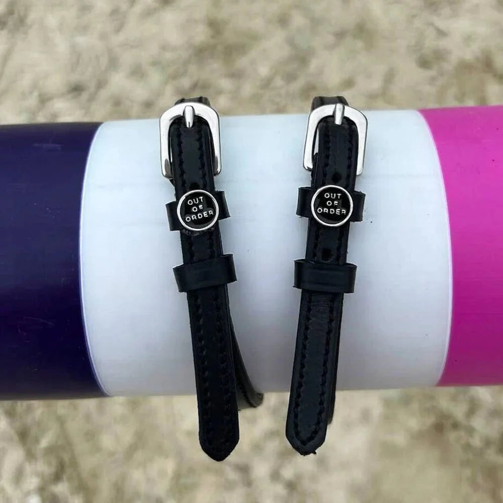 ManeJane Spur Straps Spur Straps- Out Of Order equestrian team apparel online tack store mobile tack store custom farm apparel custom show stable clothing equestrian lifestyle horse show clothing riding clothes ManeJane Appleicious Spur Straps horses equestrian tack store