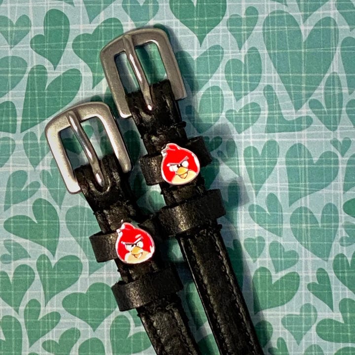 ManeJane Spur Straps Angry Bird Spur Straps equestrian team apparel online tack store mobile tack store custom farm apparel custom show stable clothing equestrian lifestyle horse show clothing riding clothes ManeJane Frogger Spur Straps horses equestrian tack store