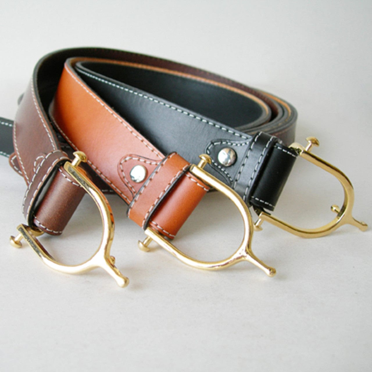 Lilo Belts Belt Lilo- Custom Belts 1.25" Belt/Gold Spur equestrian team apparel online tack store mobile tack store custom farm apparel custom show stable clothing equestrian lifestyle horse show clothing riding clothes horses equestrian tack store