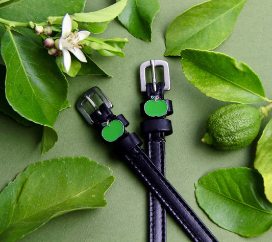 ManeJane Spur Straps Green Apple Spur Straps equestrian team apparel online tack store mobile tack store custom farm apparel custom show stable clothing equestrian lifestyle horse show clothing riding clothes ManeJane Ace of Spades horses equestrian tack store
