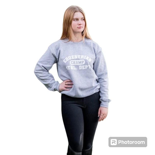 TKEQ Sweatshirt TKEQ- Athletic Department Sweatshirt equestrian team apparel online tack store mobile tack store custom farm apparel custom show stable clothing equestrian lifestyle horse show clothing riding clothes horses equestrian tack store