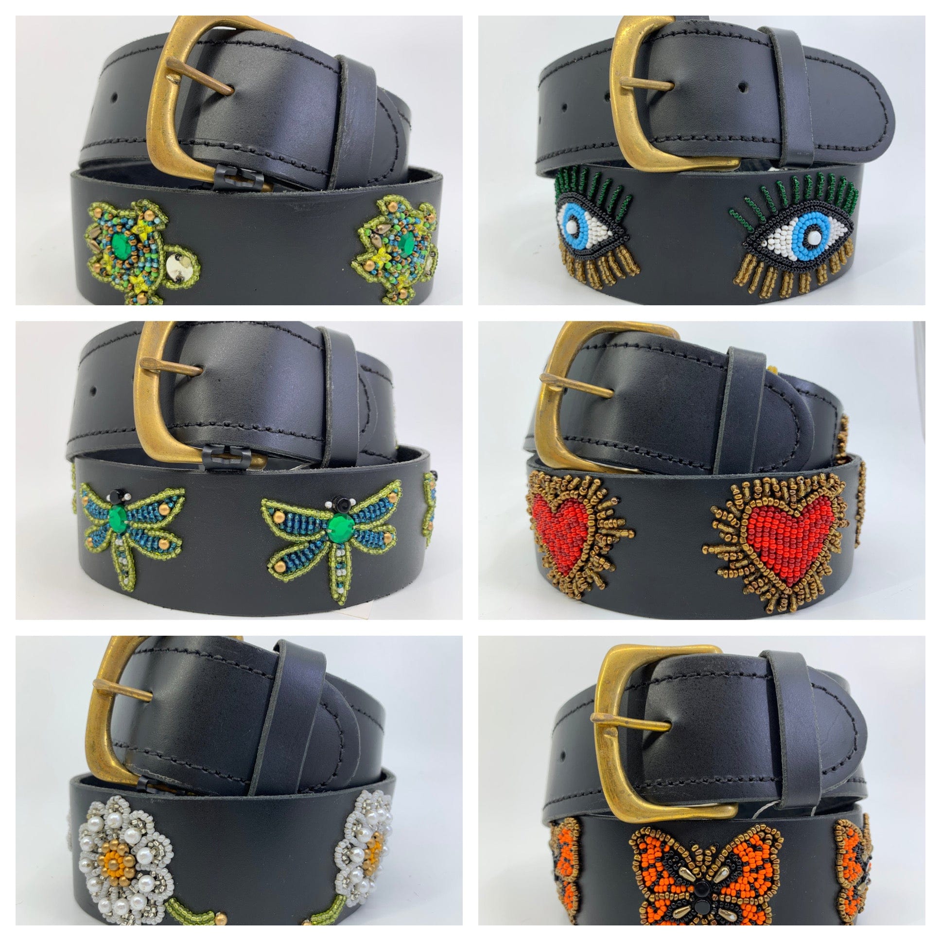 Zinj Designs Belt- 1.75" Beaded (Assorted Designs) equestrian team apparel online tack store mobile tack store custom farm apparel custom show stable clothing equestrian lifestyle horse show clothing riding clothes horses equestrian tack store