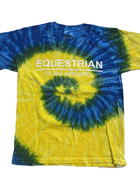 ETA T-Shirts Equestrian Team Apparel- Tie Dye T-Shirt (Youth) equestrian team apparel online tack store mobile tack store custom farm apparel custom show stable clothing equestrian lifestyle horse show clothing riding clothes horses equestrian tack store