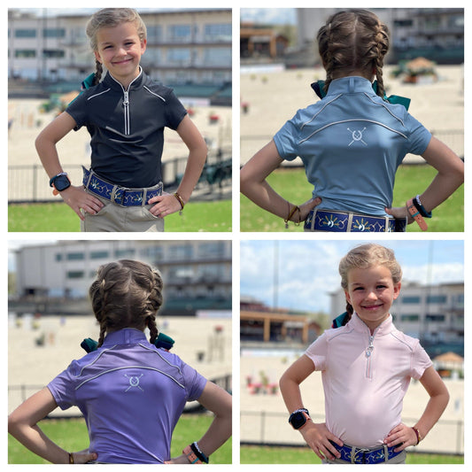 Chestnut Bay SUN SHIRT Chestnut Bay- Performance Rider Skycool Yth SS equestrian team apparel online tack store mobile tack store custom farm apparel custom show stable clothing equestrian lifestyle horse show clothing riding clothes horses equestrian tack store