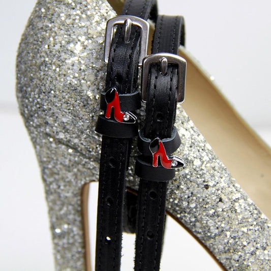 ManeJane Black Spur Straps Heels Spur Straps equestrian team apparel online tack store mobile tack store custom farm apparel custom show stable clothing equestrian lifestyle horse show clothing riding clothes horses equestrian tack store