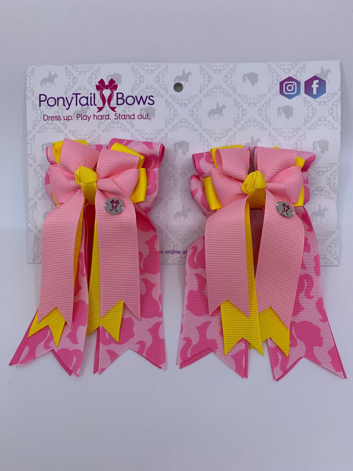 PonyTail Bows- Barbie