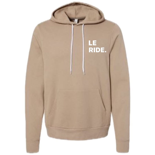 Equestrian Team Apparel Women's Sweat Shirt S Le Ride. Hoodie-Latte equestrian team apparel online tack store mobile tack store custom farm apparel custom show stable clothing equestrian lifestyle horse show clothing riding clothes horses equestrian tack store