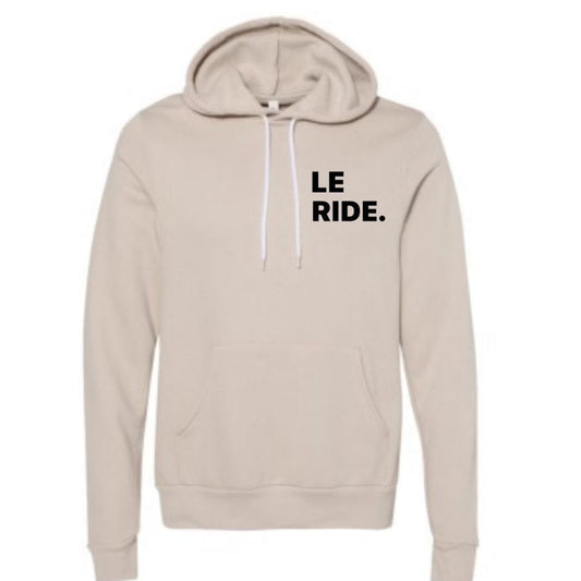 Equestrian Team Apparel Women's Sweat Shirt S Le Ride. Hoodie-Bone equestrian team apparel online tack store mobile tack store custom farm apparel custom show stable clothing equestrian lifestyle horse show clothing riding clothes horses equestrian tack store