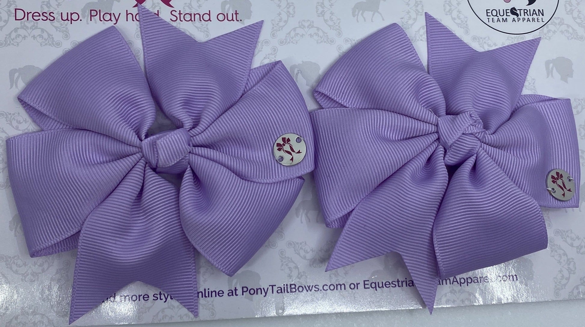 PonyTail Bows Pinwheel Pinwheel Light Purple PonyTail Bows equestrian team apparel online tack store mobile tack store custom farm apparel custom show stable clothing equestrian lifestyle horse show clothing riding clothes PonyTail Bows | Equestrian Hair Accessories horses equestrian tack store