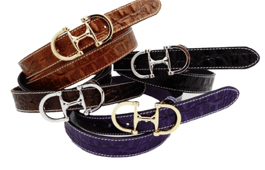 Lilo Belts Belt Lilo Belts /  Custom 1.25" inch Belt / Gold Bit equestrian team apparel online tack store mobile tack store custom farm apparel custom show stable clothing equestrian lifestyle horse show clothing riding clothes horses equestrian tack store