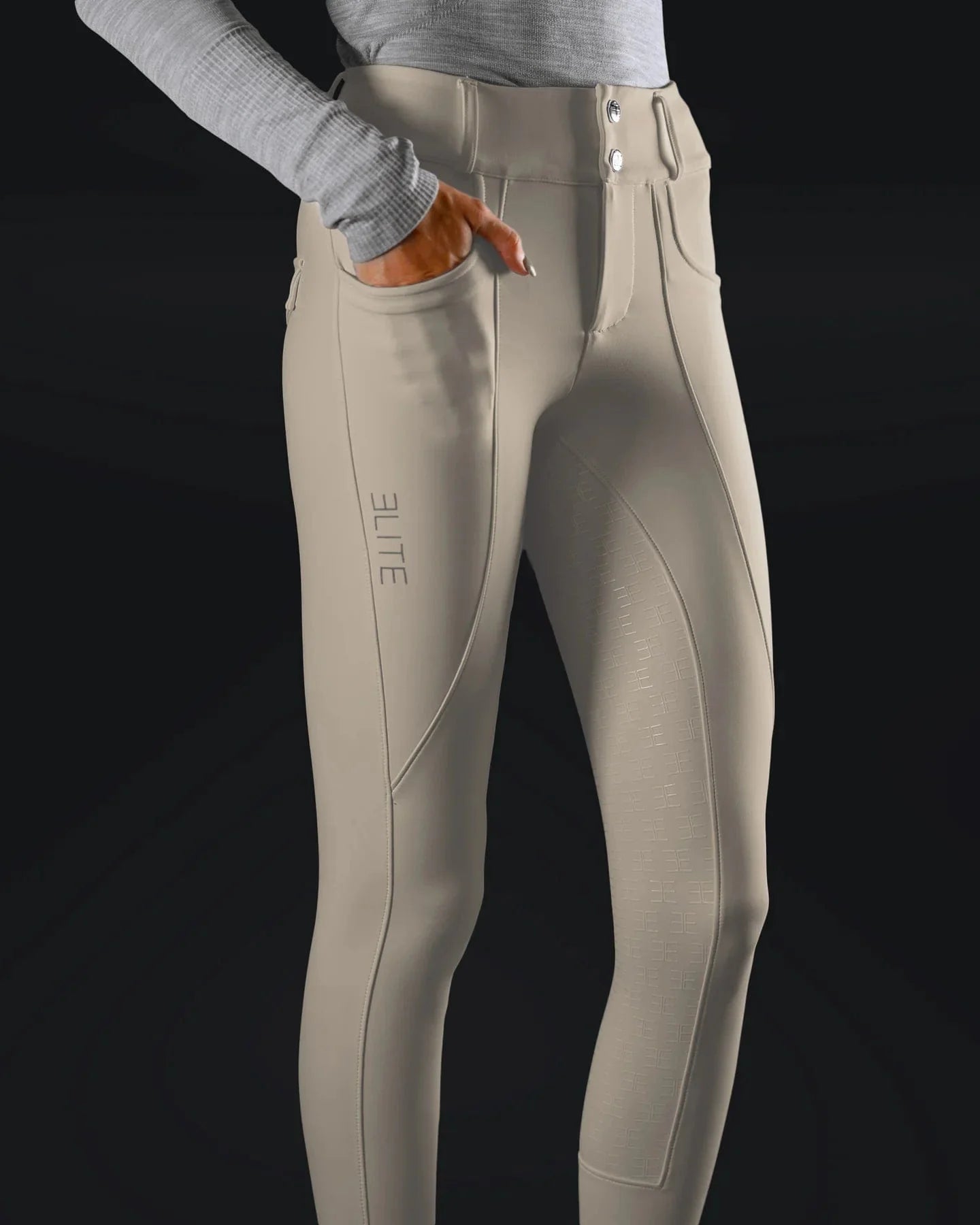 Equestly Women's pants Equestly ELITE Breeches - Beige equestrian team apparel online tack store mobile tack store custom farm apparel custom show stable clothing equestrian lifestyle horse show clothing riding clothes horses equestrian tack store