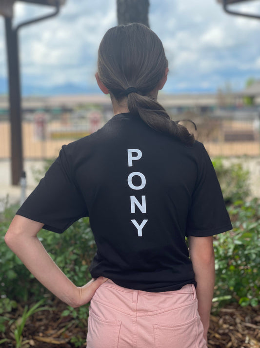 Equestrian Team Apparel Graphic Tees S Equestrian Team Apparel- Pony Graphic Tee Youth equestrian team apparel online tack store mobile tack store custom farm apparel custom show stable clothing equestrian lifestyle horse show clothing riding clothes horses equestrian tack store