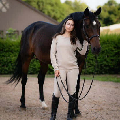 TKEQ sweater TKEQ Cassidy Crewneck Sweater - Shoreline equestrian team apparel online tack store mobile tack store custom farm apparel custom show stable clothing equestrian lifestyle horse show clothing riding clothes horses equestrian tack store