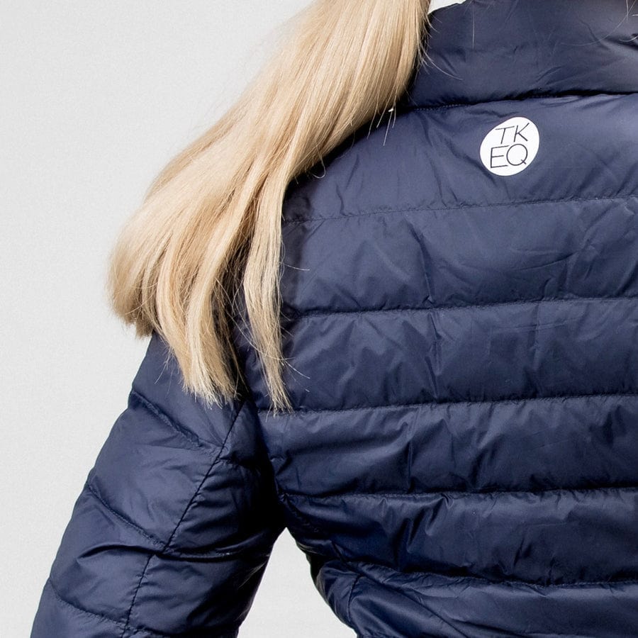 TKEQ Jacket TKEQ- EZ Packable Down Vest- Matte Navy equestrian team apparel online tack store mobile tack store custom farm apparel custom show stable clothing equestrian lifestyle horse show clothing riding clothes horses equestrian tack store