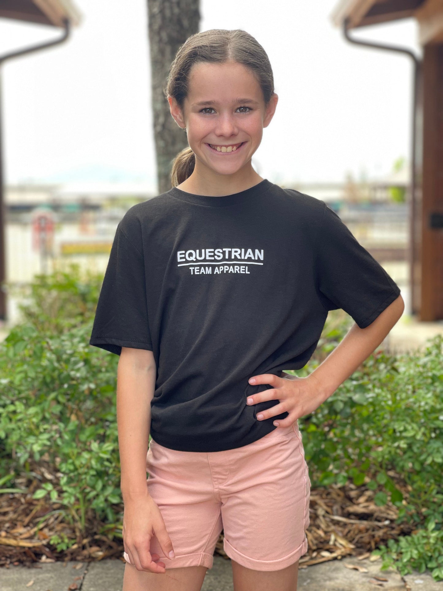 Equestrian Team Apparel Graphic Tees Equestrian Team Apparel- Pony Graphic Tee Youth equestrian team apparel online tack store mobile tack store custom farm apparel custom show stable clothing equestrian lifestyle horse show clothing riding clothes horses equestrian tack store