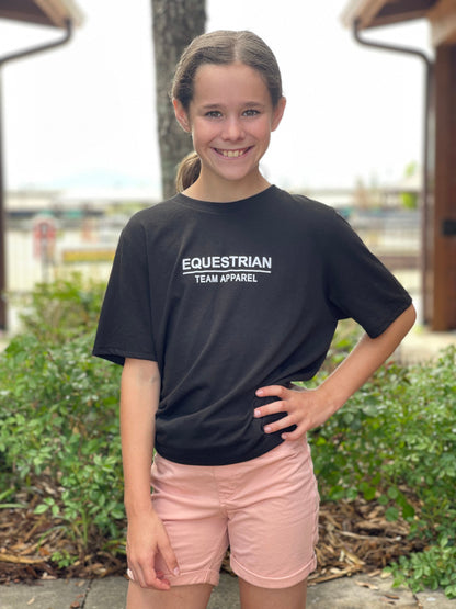 Equestrian Team Apparel Graphic Tees Equestrian Team Apparel- Pony Graphic Tee Youth equestrian team apparel online tack store mobile tack store custom farm apparel custom show stable clothing equestrian lifestyle horse show clothing riding clothes horses equestrian tack store