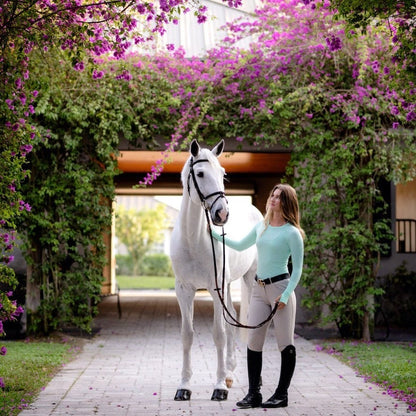 TKEQ Women's Casual Shirt XS/S TKEQ- Kennedy Seamless Long Sleeve Shirt Gloss equestrian team apparel online tack store mobile tack store custom farm apparel custom show stable clothing equestrian lifestyle horse show clothing riding clothes horses equestrian tack store