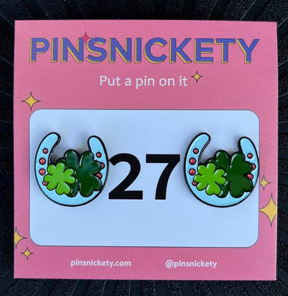 Pinsnickety Horseshoe Pinsnickety equestrian team apparel online tack store mobile tack store custom farm apparel custom show stable clothing equestrian lifestyle horse show clothing riding clothes horses equestrian tack store