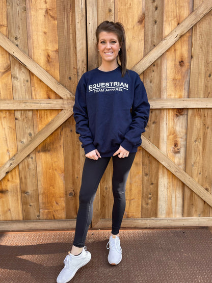 Equestrian Team Apparel Women's Sweat Shirt ETA Sweatshirts equestrian team apparel online tack store mobile tack store custom farm apparel custom show stable clothing equestrian lifestyle horse show clothing riding clothes horses equestrian tack store