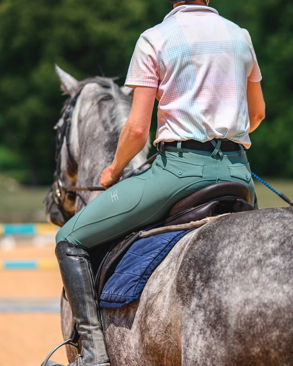 Equestly Women's pants Equestly- Lux GripTEQ Riding Pants Jade equestrian team apparel online tack store mobile tack store custom farm apparel custom show stable clothing equestrian lifestyle horse show clothing riding clothes horses equestrian tack store