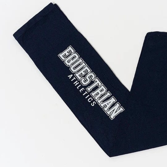 TKEQ Socks Equestrian Athletics Navy TKEQ- Boot Socks equestrian team apparel online tack store mobile tack store custom farm apparel custom show stable clothing equestrian lifestyle horse show clothing riding clothes horses equestrian tack store